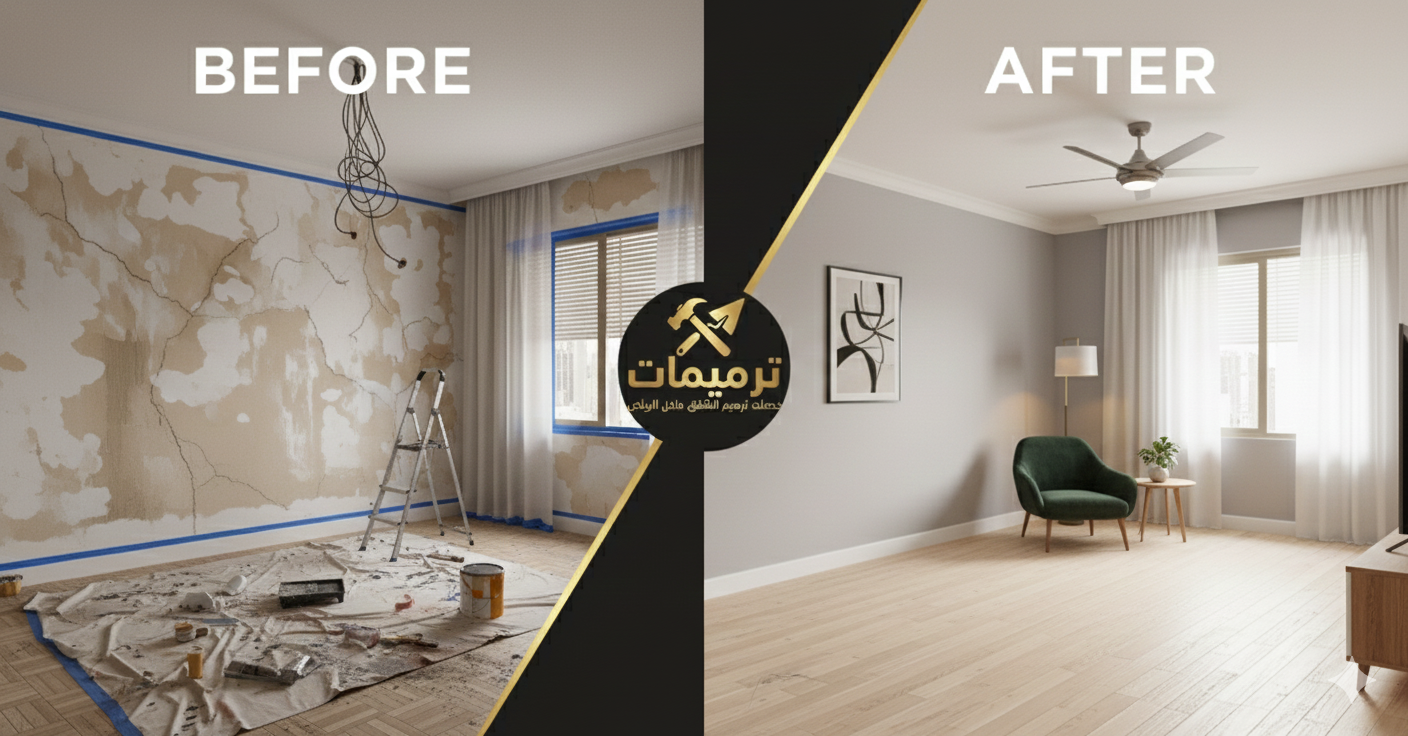 معلم دهانات بالرياض - ترميمات الرياض