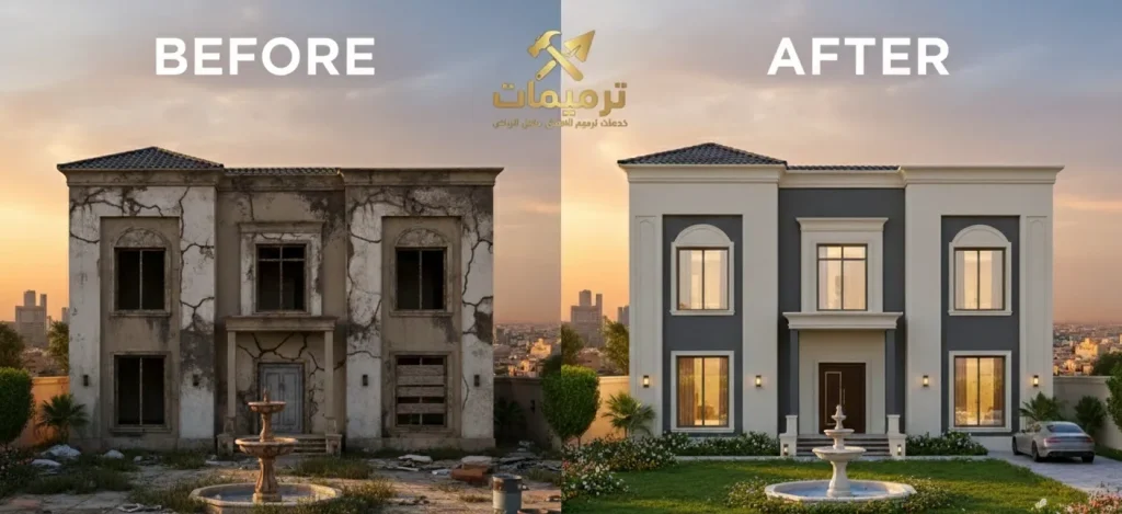 افضل شركة ترميم تغطي الرياض بالكامل