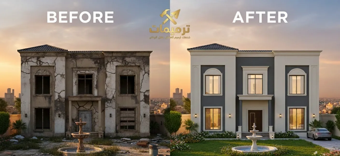 افضل شركة ترميم تغطي الرياض بالكامل